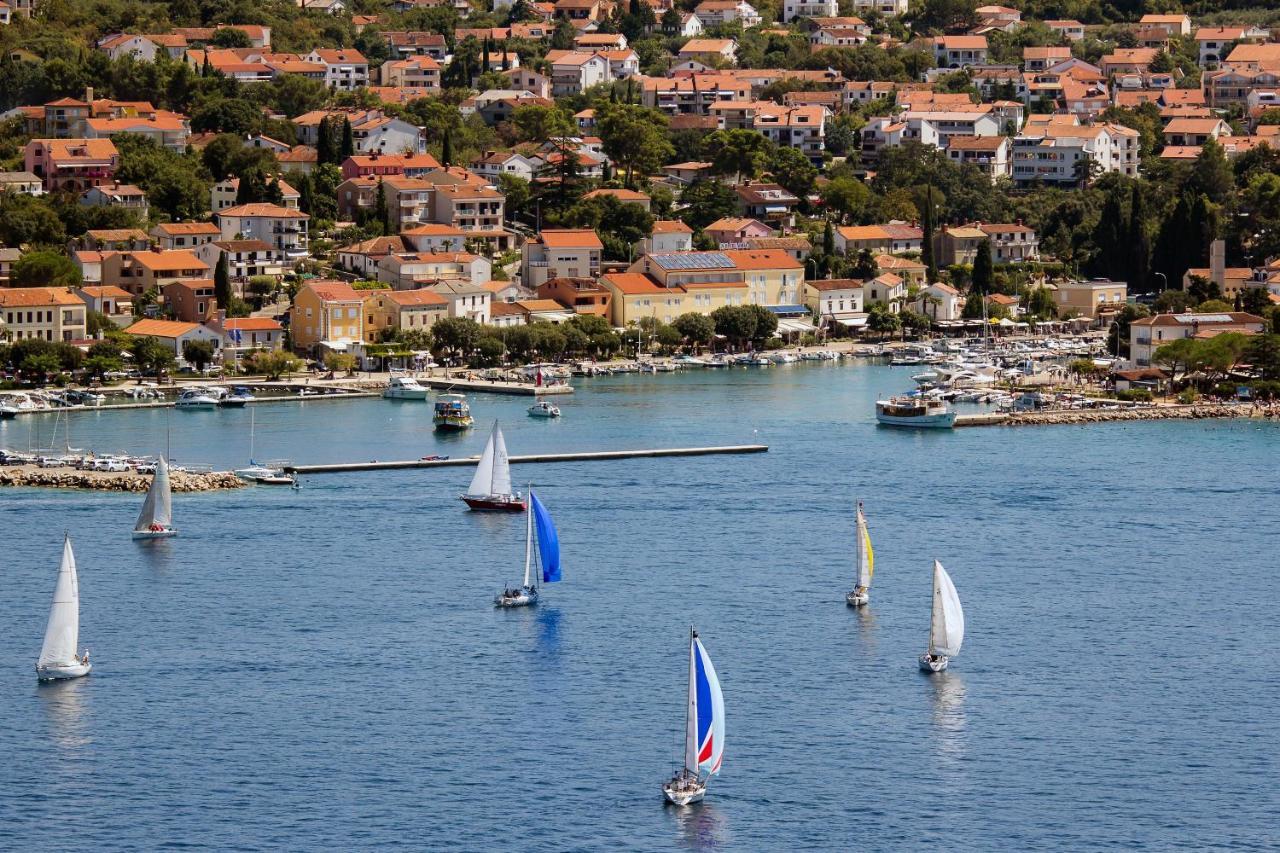 Apartment Jadran Malinska Exterior foto
